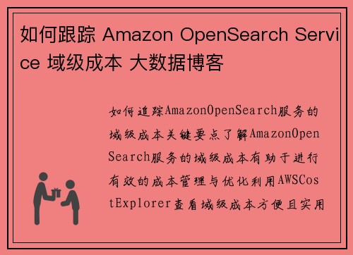 如何跟踪 Amazon OpenSearch Service 域级成本 大数据博客
